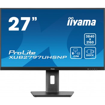 iiyama ProLite XUB2797UHSNP-B1 - 27" 4K Ultra HD - LED - Negro - 60Hz
