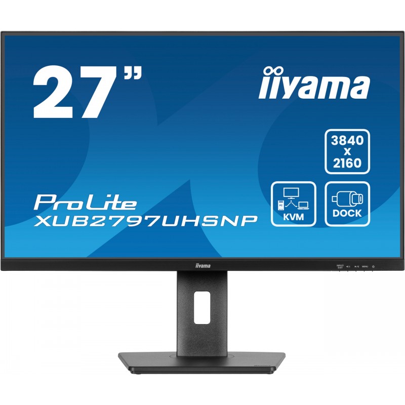 iiyama ProLite XUB2797UHSNP-B1 - 27" 4K Ultra HD - LED - Negro - 60Hz