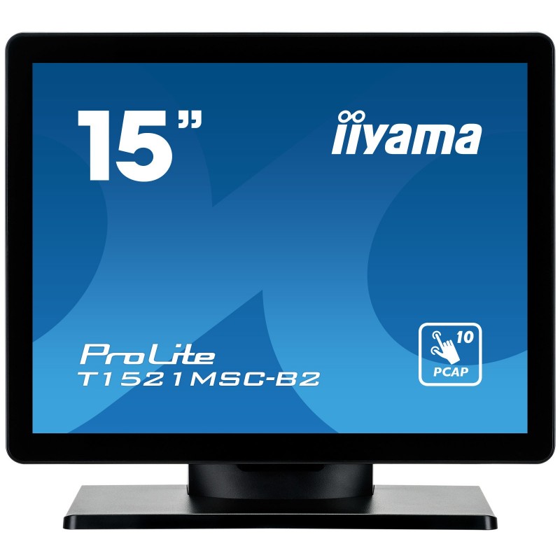 iiyama ProLite T1521MSC-B2 - 15" XGA - LED - Negro