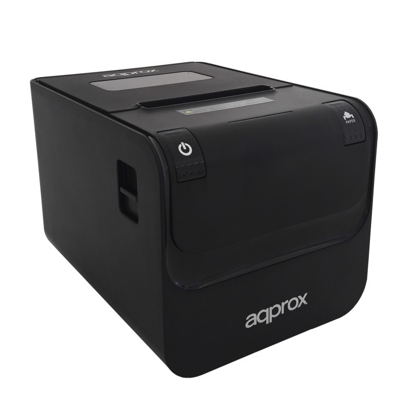 Impresora de Tickets Approx appPOS80USB WIFI - Térmica - Ancho papel 80 y 58mm - USB-WiFi-RJ11 - Negra