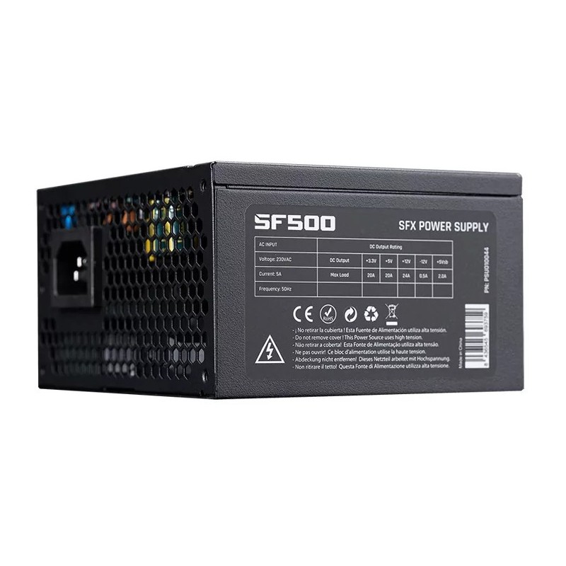 Hiditec SF500 - 500W - Ventilador 12cm PSU010044