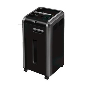 Fellowes 225i triturador de papel Corte en tiras 24 cm Negro 4623001-4623002