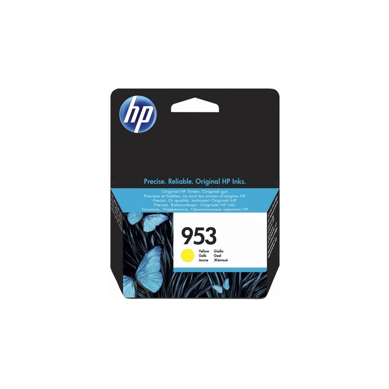 HP Cartucho de tinta Original 953 amarillo F6U14A