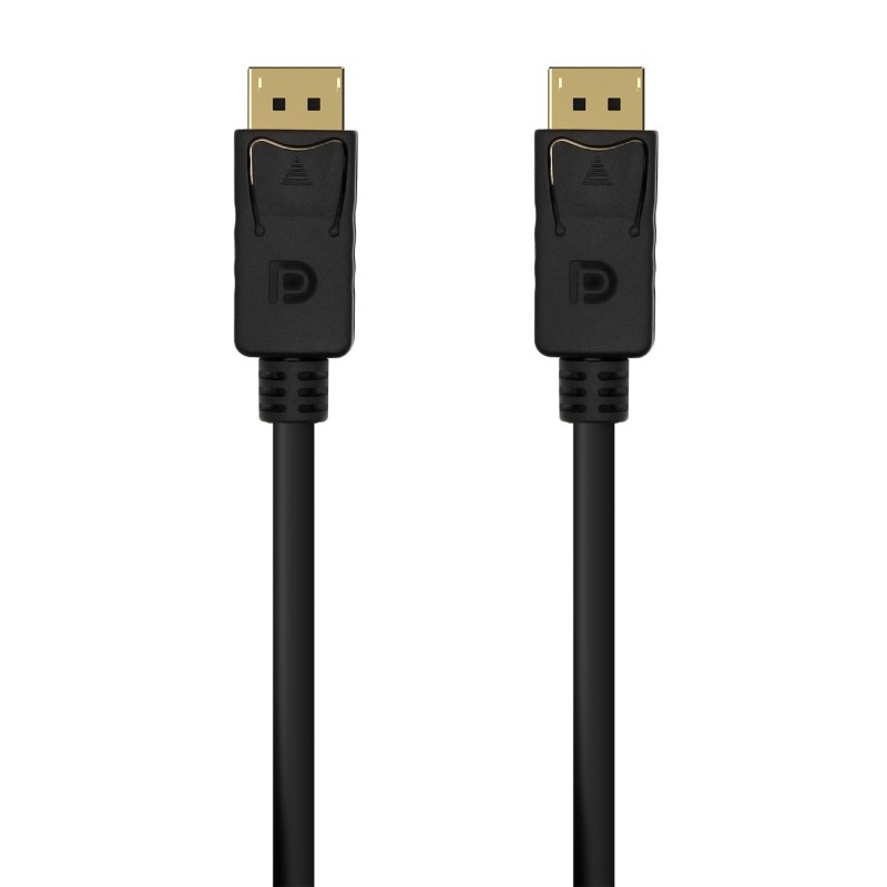AISENS Cable DISPLAYPORT V1.2 4K@60Hz, DP M-DP M, Negro,1.5M A124-0549