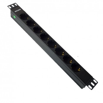 Phasak Regleta 19" 8 tomas 16A 3500W 250V 1.5 m - BNS 3518