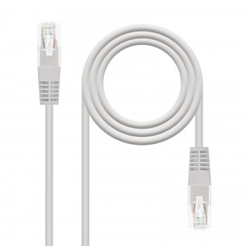 Nanocable Cable de Red Latiguillo RJ45 CAT.6 UTP AWG24, Gris, 30 m 10.20.0430