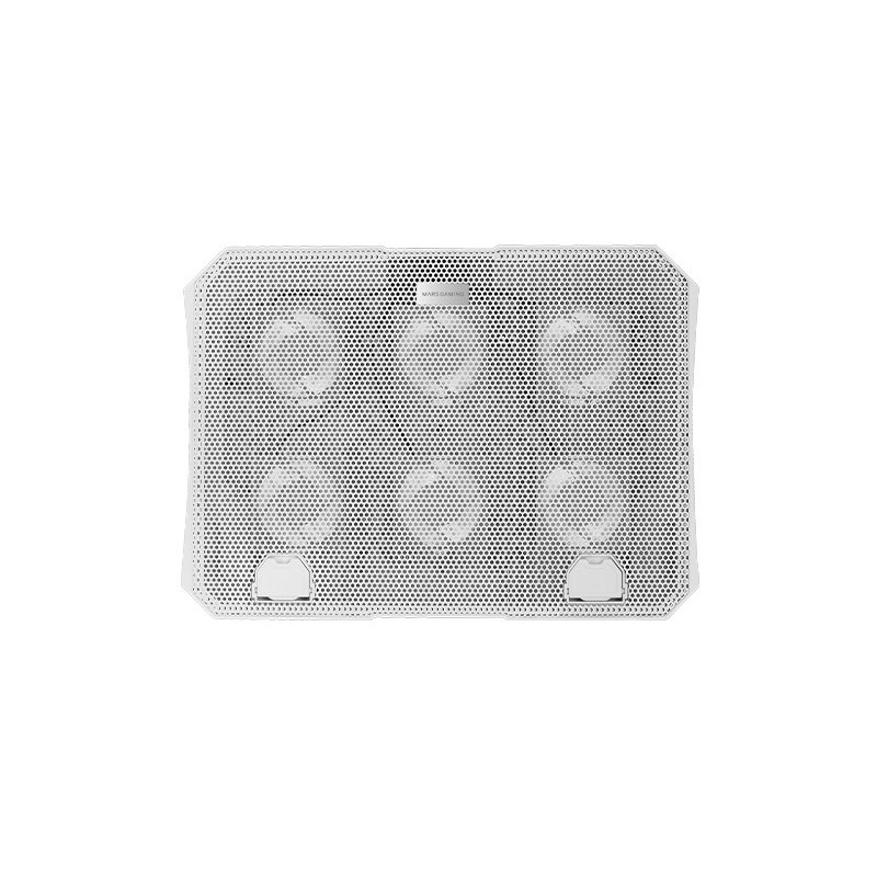 Soporte Refrigerante Mars Gaming MNBC23 para Portátiles hasta 16" - Iluminación LED MNBC23W