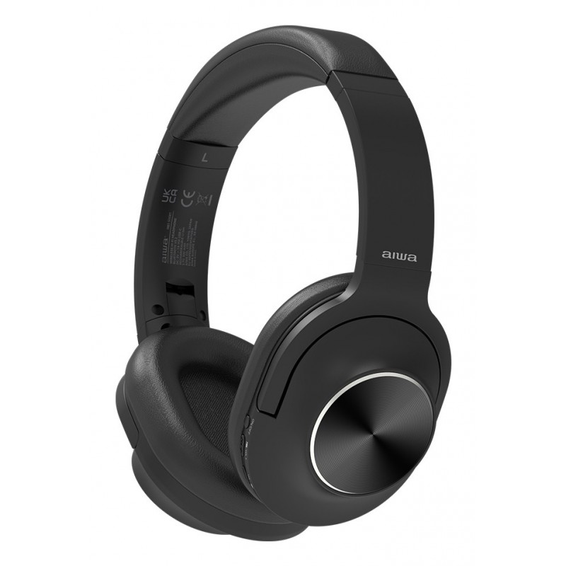 Auriculares Inalámbricos Aiwa HST-220BT BK - con Micrófono - Bluetooth - Negros