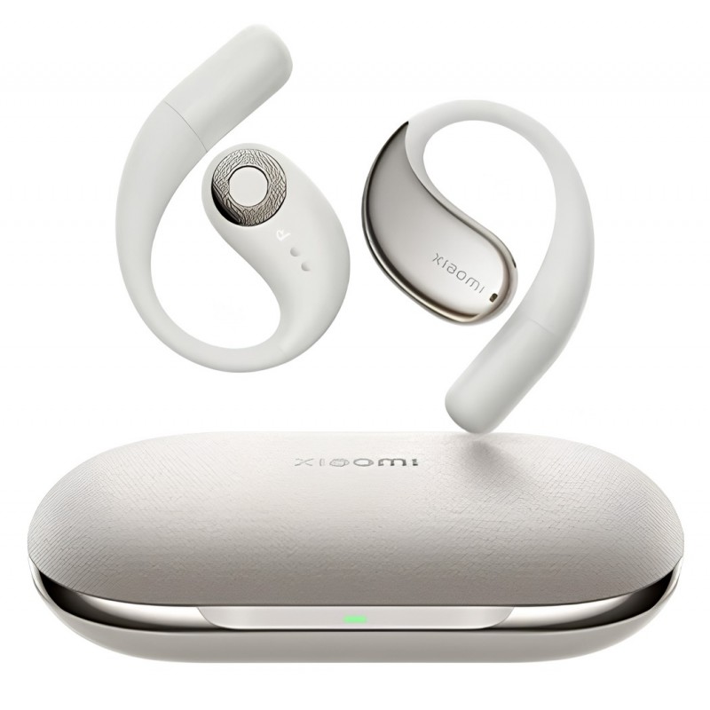 Auriculares Bluetooth Xiaomi Openwear Stereo con estuche de carga - Autonomía 7h - Beige BHR8473GL