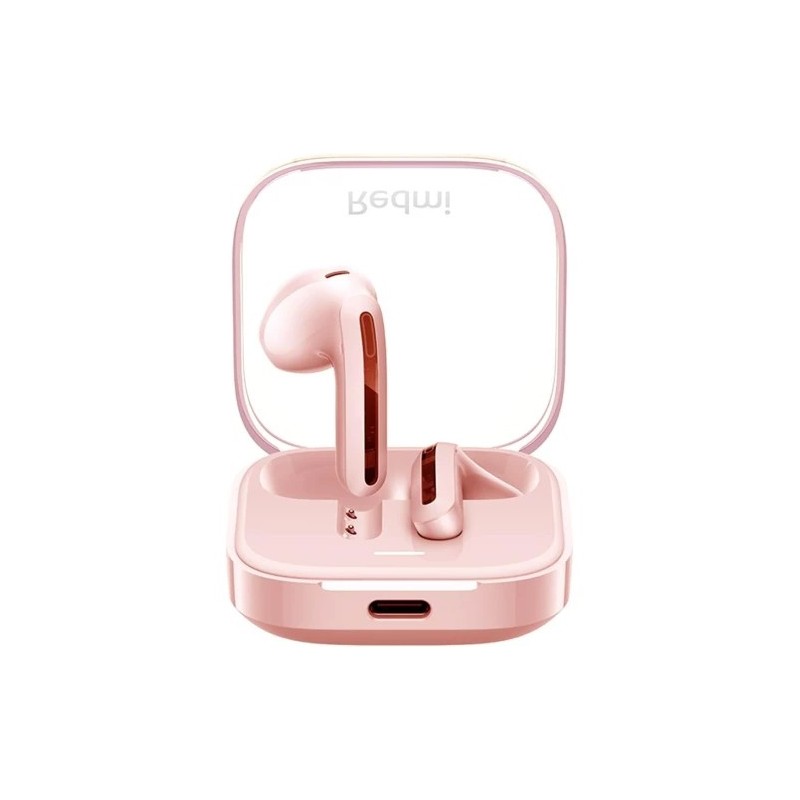 Auriculares Bluetooth Xiaomi Redmi Buds 6 Active con estuche de carga - Autonomía 6h - Rosa BHR8395GL
