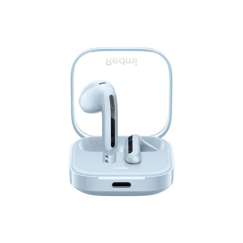Auriculares Bluetooth Xiaomi Redmi Buds 6 Active con estuche de carga - Autonomía 6h - Azul BHR8394GL