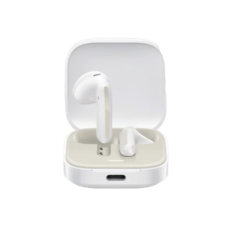 Auriculares Bluetooth Xiaomi Redmi Buds 6 Active con estuche de carga - Autonomía 6h - Blanco BHR8391GL