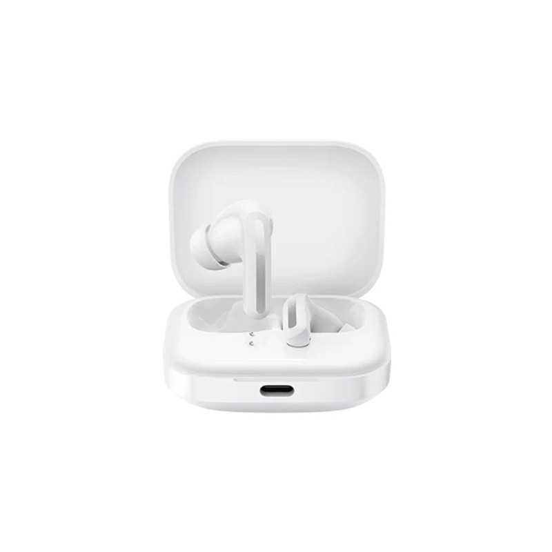 Auriculares Bluetooth Xiaomi Buds 5 con estuche de carga - Blancos BHR8117GL