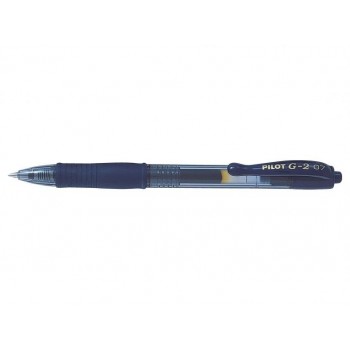Caja de Bolígrafos de Tinta de Gel Retráctil Pilot G-2 - 12 unidades - Azules NG2A