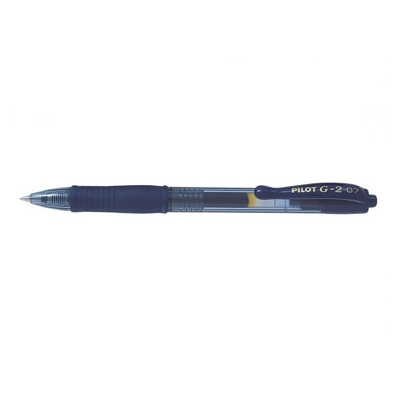 Caja de Bolígrafos de Tinta de Gel Retráctil Pilot G-2 - 12 unidades - Azules NG2A
