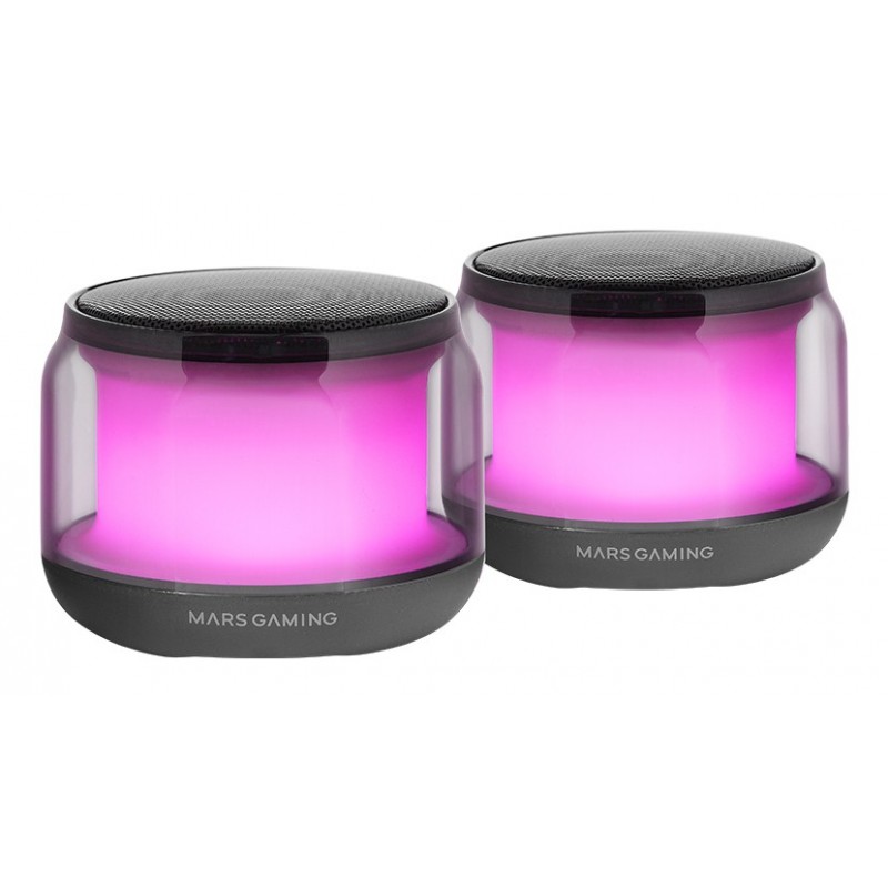 Altavoces con Bluetooth Mars Gaming MS-AURA - 15W - 2.0 MSAURA