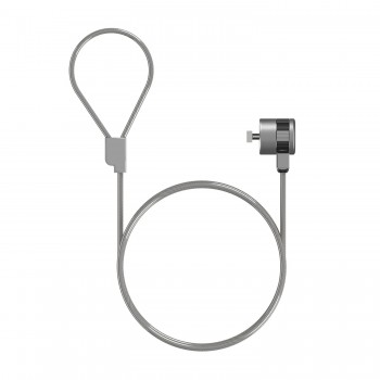 AISENS Cable de Seguridad con Cerradura de Llave para Ordena  ASLK-D40K02-SL