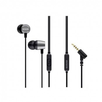 Auriculares Intrauditivos Aiwa ESTM-30SL - con Micrófono - Jack 3.5 - Plata