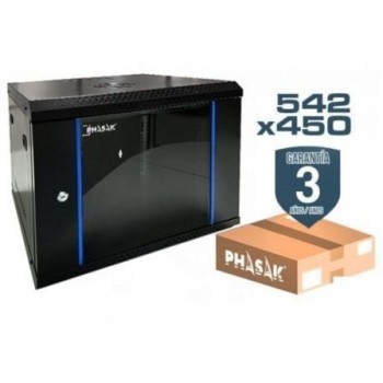 Armario Rack Mural Desmontado Phasak PHO 2220D - 19" - Altura 20U