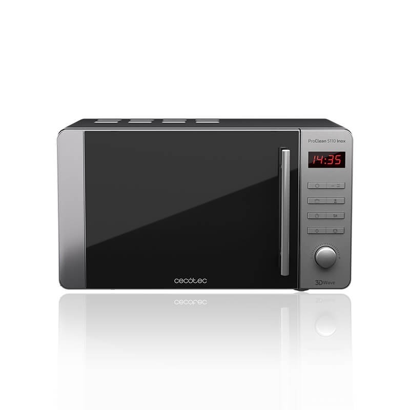 MICROONDAS CECOTEC CON GRILL PROCLEAN 5110 INOX 20L 700W 01535