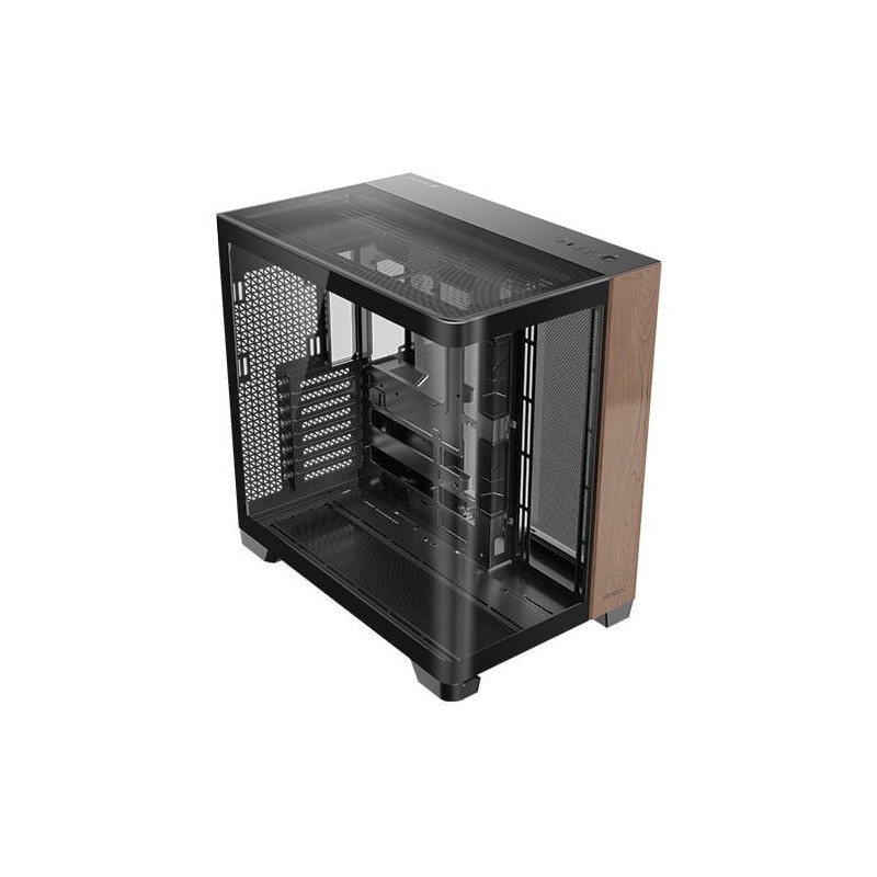 Antec C8 Curve Wood Full Tower Negro, Transparente, Madera 0-761345-10158-5