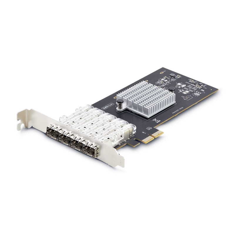 StarTech.com Tarjeta PCIe 2.1x2 (Compatible con x4, x8 y x16) de Red de Fibra Óptica Cobre Ethernet  P041GI-NETWORK-CARD