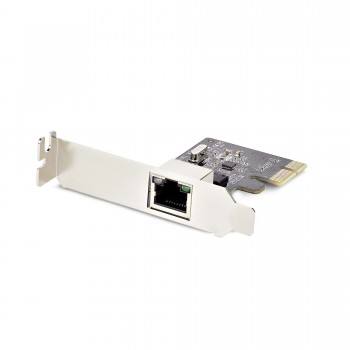 StarTech.com Tarjeta de Red PCI Express de 1 Puerto Gigabit - Adaptador Ethernet PCIe RJ45 - Perfil  ST1000SPEX2LT