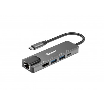 Equip 133489 base para portátil y replicador de puertos Alámbrico USB 3.2 Gen 1 (3.1 Gen 1) Type-C G