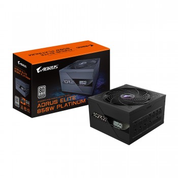 GIGABYTE AORUS ELITE P850W Fuente de Alimentación - PCIe 5.0 80 PLUS Platinum 850W GP-AE850PM PG5