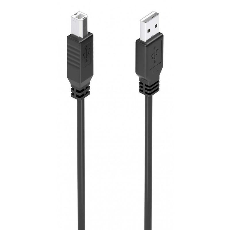 AISENS Cable USB 2.0 con Amplificador, Tipo A M-B M, Negro, 10m A101-0881