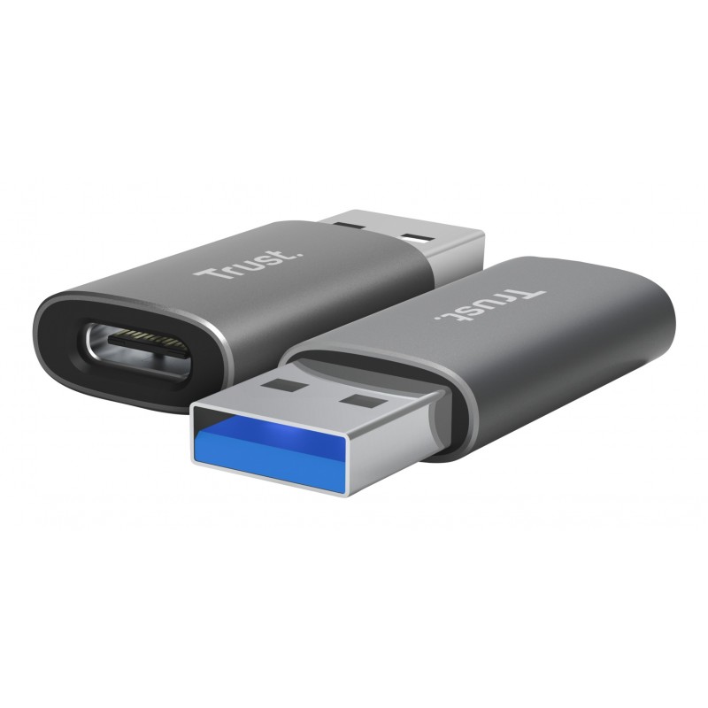 Trust Calyx USB Type-C USB tipo A Gris TRUST25573