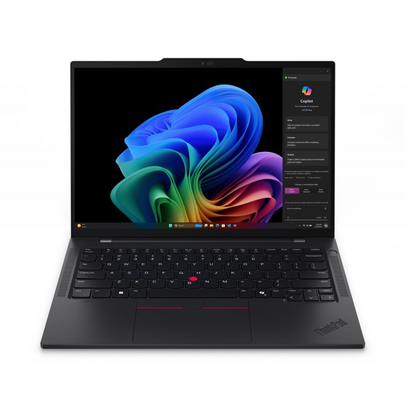 Lenovo ThinkPad T14s Gen 6 (Snapdragon) Negro - 14" - Qualcomm Snapdragon - 16GB - 512GB SSD - W11Pr 21N10026SP
