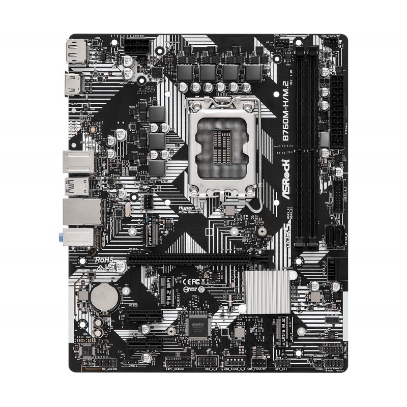 Asrock B760M-HDV M.2 - LGA 1700 - micro ATX - Intel B760 90-MXBMJ0-A0UAYZ