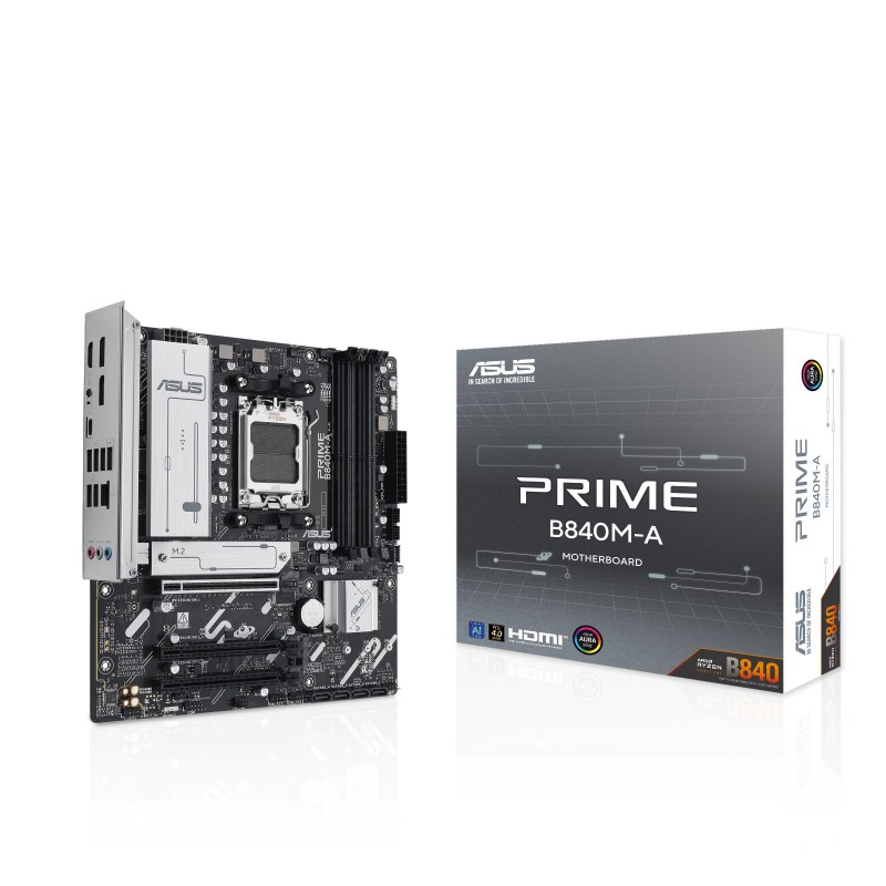 ASUS PRIME B840M-A-CSM - Socket AM5 - micro ATX - AMD B840 90MB1J10-M0EAYC