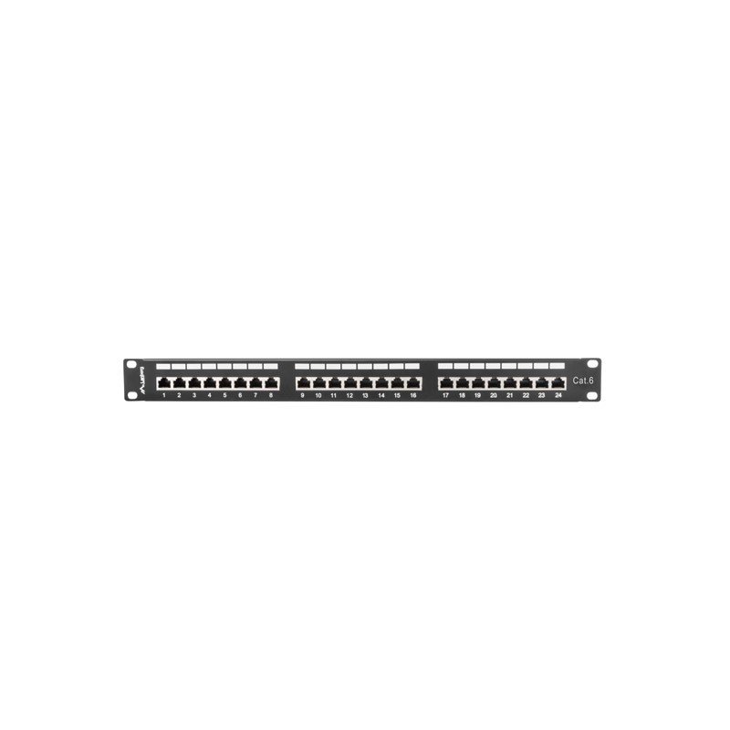 Lanberg PPS6-1024-B panel de parcheo 1U