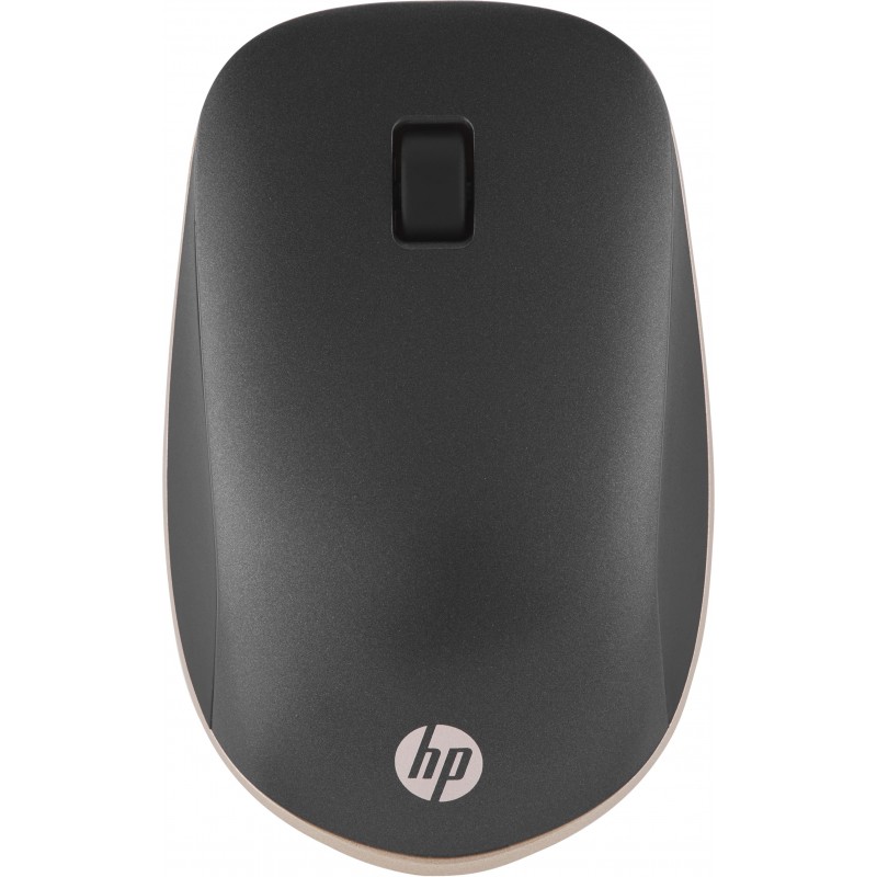 HP Ratón Bluetooth 410 de perfil bajo y plata Negro, Plata 4M0X5AAABB