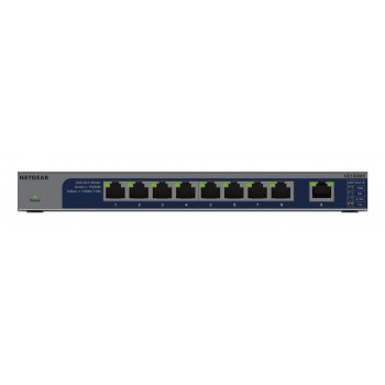 NETGEAR GS108MX-100EUS switch No administrado L2 Gigabit Ethernet (10 100 1000) Montaje en pared esc