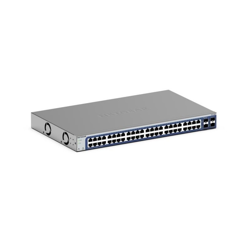NETGEAR GS748Tv6 Gestionado L2 L3 L4 Gigabit Ethernet (10 100 1000) Negro, Gris GS748T-600EUS