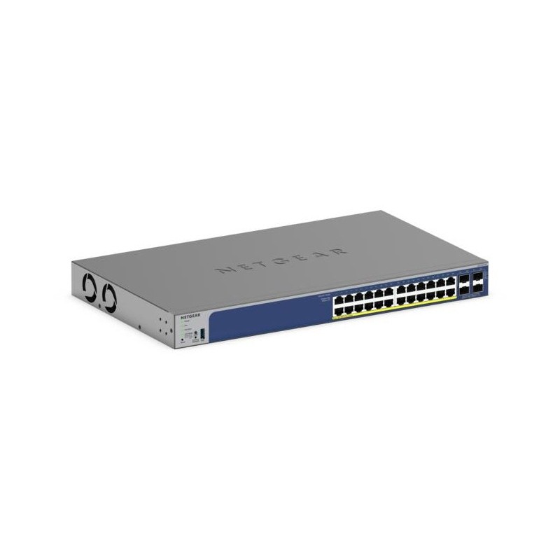 NETGEAR GS728TXP L2 L3 10G Ethernet (100 1000 10000) Energía sobre Ethernet (PoE) Negro GS728TXP-300EUS