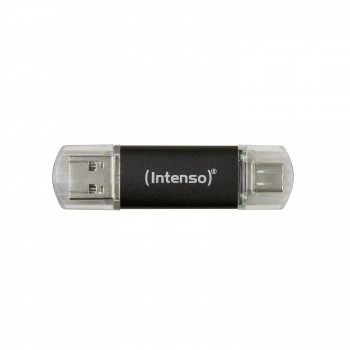 Intenso 3539490 unidad flash USB 64 GB USB Type-A   USB Type-C 3.2 Gen 1 (3.1 Gen 1) Antracita