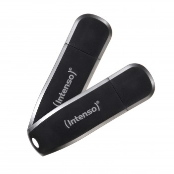 Intenso 3533494 unidad flash USB 64 GB USB tipo A 3.2 Gen 1 (3.1 Gen 1) Negro