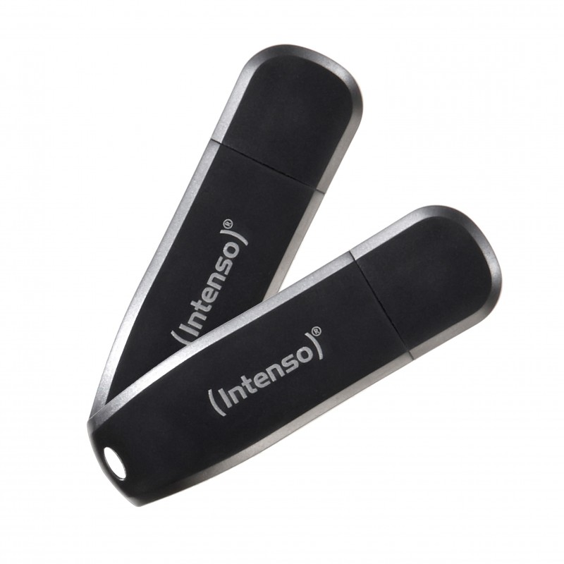Intenso 3533494 unidad flash USB 64 GB USB tipo A 3.2 Gen 1 (3.1 Gen 1) Negro