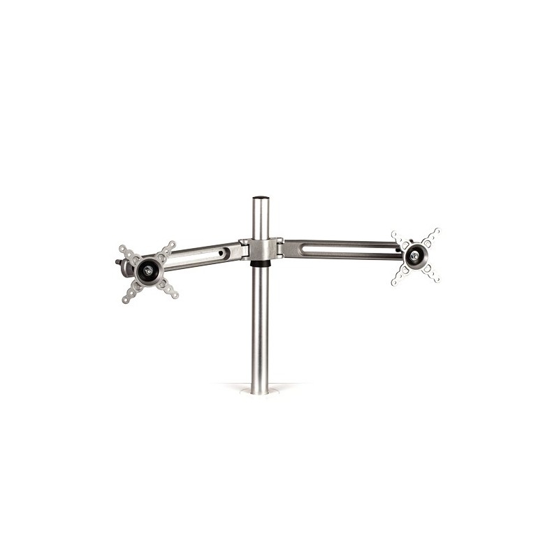 Fellowes 8042901 soporte para monitor 66 cm (26") Escritorio Plata