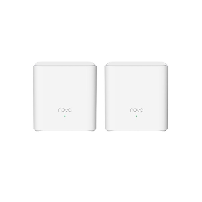 Tenda EX3 (2-pack) Doble banda (2,4 GHz   5 GHz) Wi-Fi 6 (802.11ax) Blanco 1 Interno EX3 2-PACK