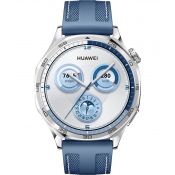 Huawei WATCH GT5 46mm 46MM Acero inoxidable Acero inoxidable con correa color Azul 55020DKH