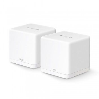 Mercusys HALO H60X Doble banda (2,4 GHz   5 GHz) Wi-Fi 6 (802.11ax) Blanco 2 Interno HALO H60X(2-PACK)