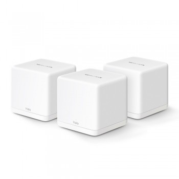 Mercusys HALO H60X Doble banda (2,4 GHz   5 GHz) Wi-Fi 6 (802.11ax) Blanco 2 Interno HALO H60X(3-PACK)