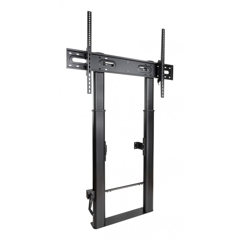 Lottus Soporte de Suelo Pared Fijo con Regulación de Altura para Pantallas 55"-100", Negro FS2290HM-B