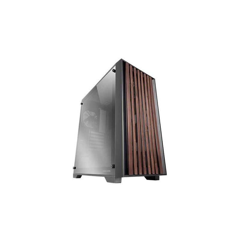 Mars Gaming MC-WOODC Midi Tower Negro MCWOODDC