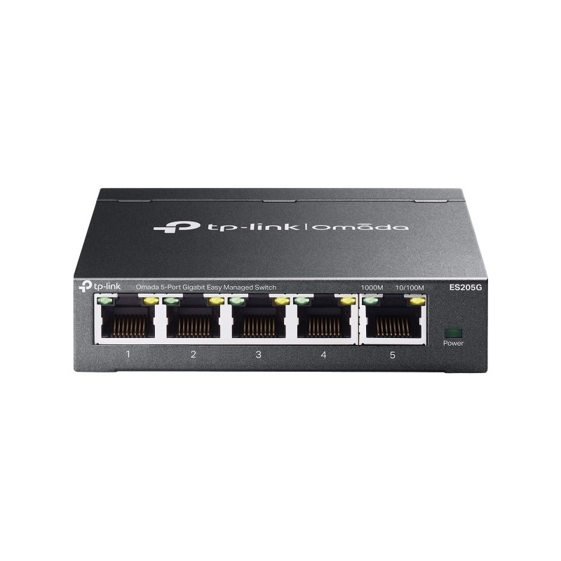 TP-Link Omada ES205G switch Gestionado Gigabit Ethernet (10 100 1000) Negro